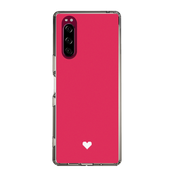 Slim Protection Case［ Original - Favorite Color Heart - Red ］