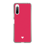 Slim Protection Case［ Original - Favorite Color Heart - Red ］