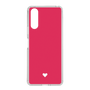 Slim Protection Case［ Original - Favorite Color Heart - Red ］