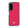 Slim Protection Case［ Original - Favorite Color Heart - Red ］