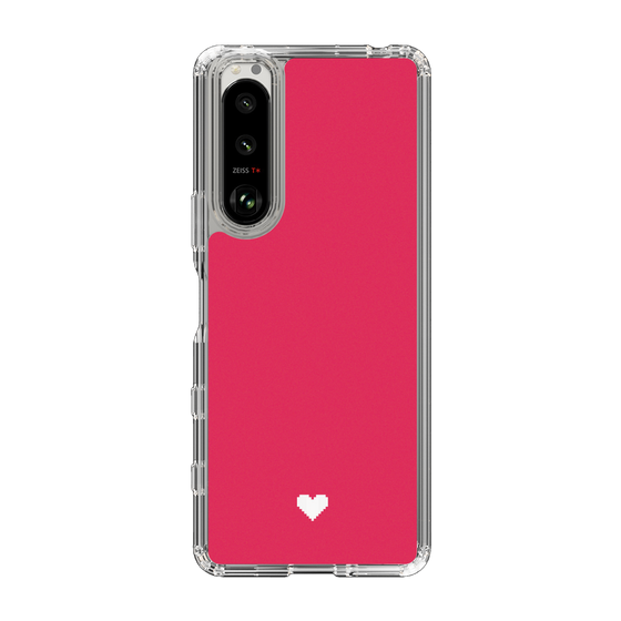 Slim Protection Case［ Original - Favorite Color Heart - Red ］