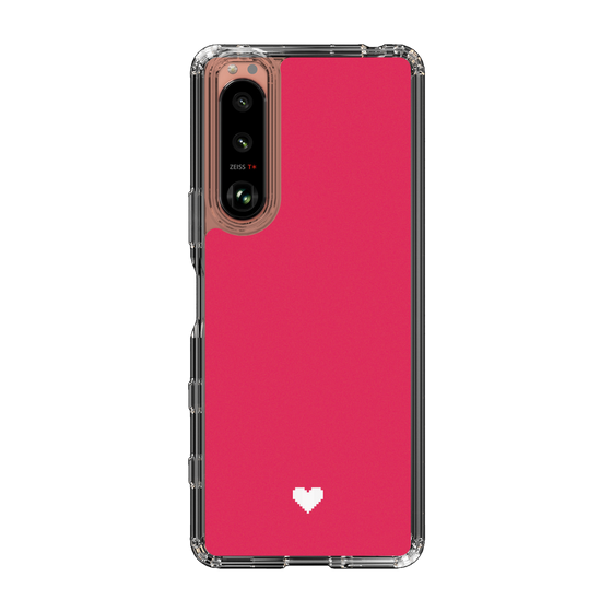 Slim Protection Case［ Original - Favorite Color Heart - Red ］