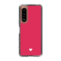 Slim Protection Case［ Original - Favorite Color Heart - Red ］