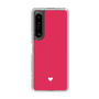Slim Protection Case［ Original - Favorite Color Heart - Red ］