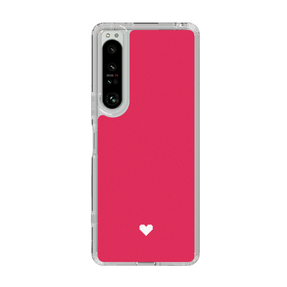 Slim Protection Case［ Original - Favorite Color Heart - Red ］