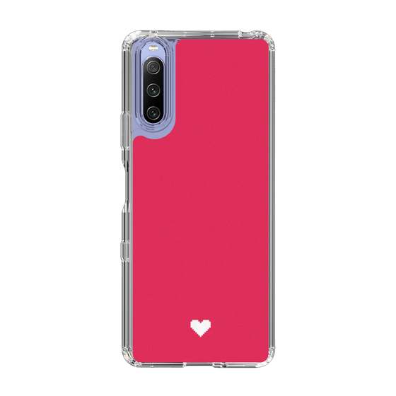 Slim Protection Case［ Original - Favorite Color Heart - Red ］