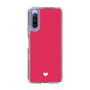 Slim Protection Case［ Original - Favorite Color Heart - Red ］