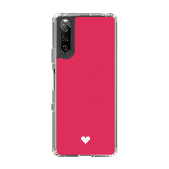 Slim Protection Case［ Original - Favorite Color Heart - Red ］