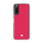 Slim Protection Case［ Original - Favorite Color Heart - Red ］
