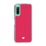 Slim Protection Case［ Original - Favorite Color Heart - Red ］