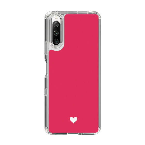Slim Protection Case［ Original - Favorite Color Heart - Red ］