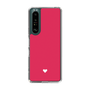 Slim Protection Case［ Original - Favorite Color Heart - Red ］