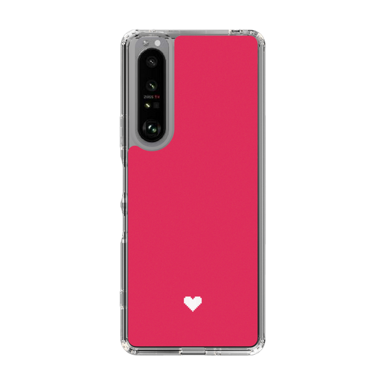 Slim Protection Case［ Original - Favorite Color Heart - Red ］
