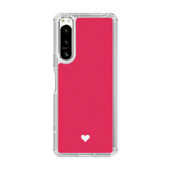 Slim Protection Case［ Original - Favorite Color Heart - Red ］