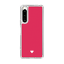 Slim Protection Case［ Original - Favorite Color Heart - Red ］