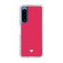 Slim Protection Case［ Original - Favorite Color Heart - Red ］