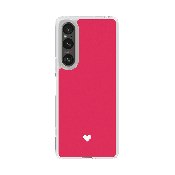 Slim Protection Case［ Original - Favorite Color Heart - Red ］