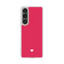 Slim Protection Case［ Original - Favorite Color Heart - Red ］