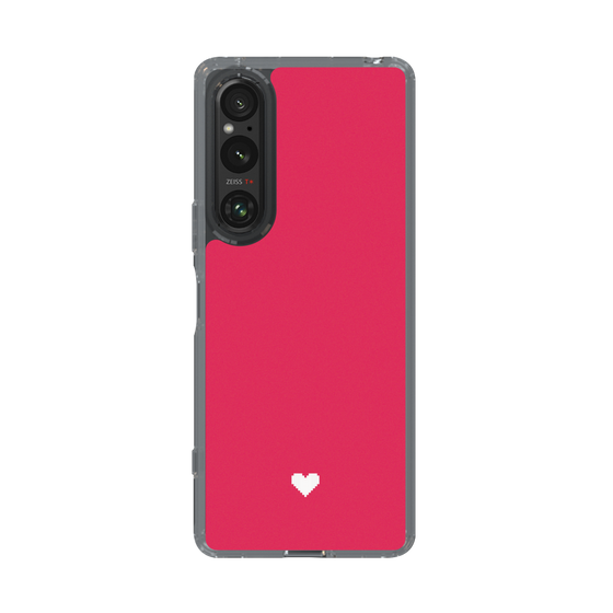 Slim Protection Case［ Original - Favorite Color Heart - Red ］