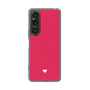 Slim Protection Case［ Original - Favorite Color Heart - Red ］