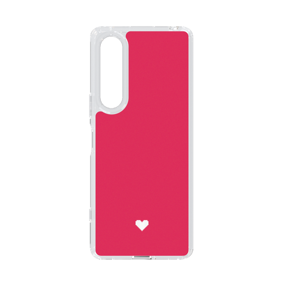 Slim Protection Case［ Original - Favorite Color Heart - Red ］