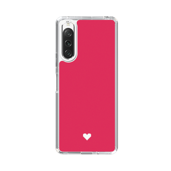 Slim Protection Case［ Original - Favorite Color Heart - Red ］