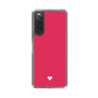 Slim Protection Case［ Original - Favorite Color Heart - Red ］