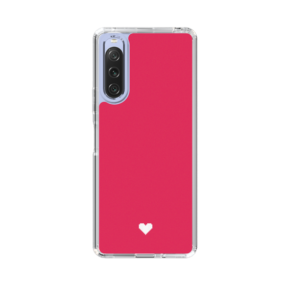 Slim Protection Case［ Original - Favorite Color Heart - Red ］