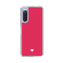 Slim Protection Case［ Original - Favorite Color Heart - Red ］