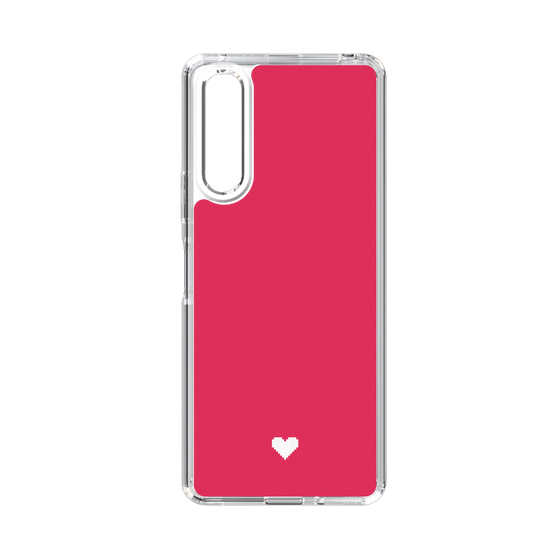 Slim Protection Case［ Original - Favorite Color Heart - Red ］