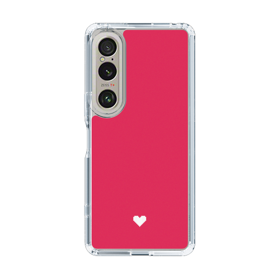 Slim Protection Case［ Original - Favorite Color Heart - Red ］