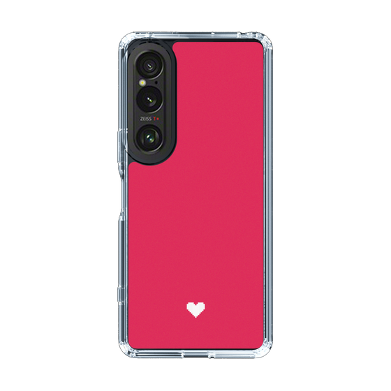 Slim Protection Case［ Original - Favorite Color Heart - Red ］