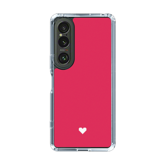 Slim Protection Case［ Original - Favorite Color Heart - Red ］