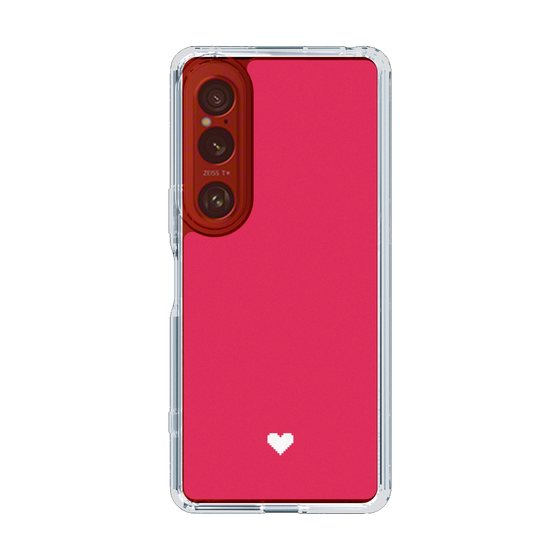 Slim Protection Case［ Original - Favorite Color Heart - Red ］