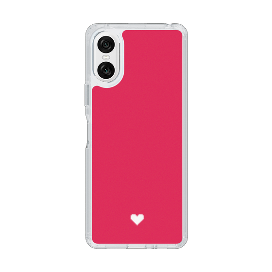 Slim Protection Case［ Original - Favorite Color Heart - Red ］