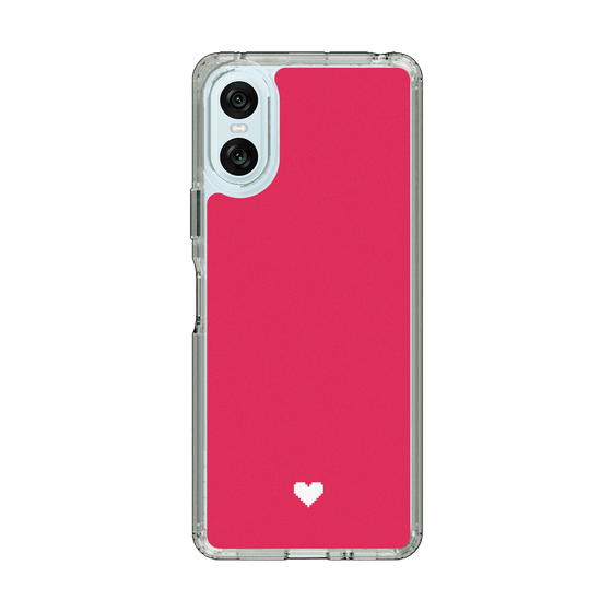 Slim Protection Case［ Original - Favorite Color Heart - Red ］