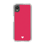 Slim Protection Case［ Original - Favorite Color Heart - Red ］