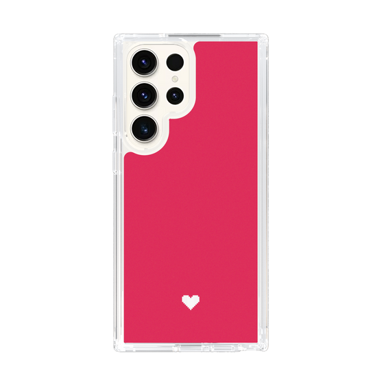 Slim Protection Case［ Original - Favorite Color Heart - Red ］