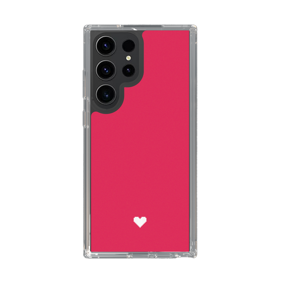 Slim Protection Case［ Original - Favorite Color Heart - Red ］