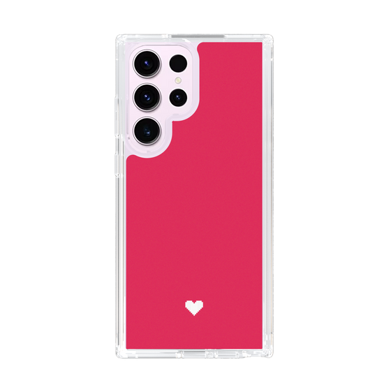 Slim Protection Case［ Original - Favorite Color Heart - Red ］
