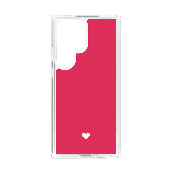 Slim Protection Case［ Original - Favorite Color Heart - Red ］
