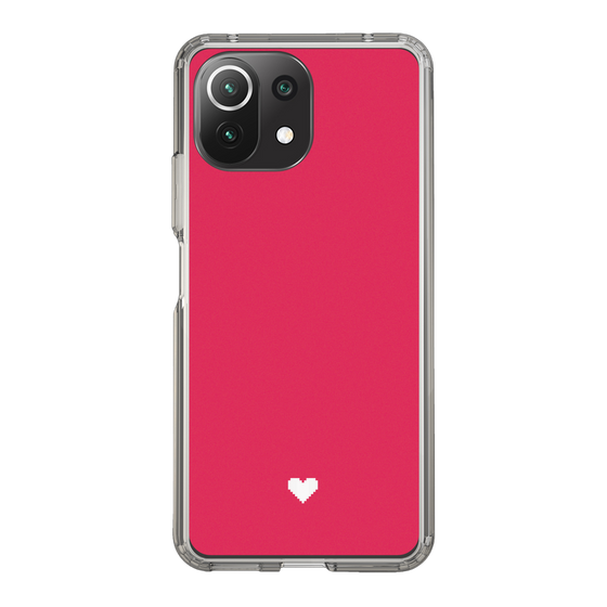 Slim Protection Case［ Original - Favorite Color Heart - Red ］