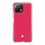 Slim Protection Case［ Original - Favorite Color Heart - Red ］