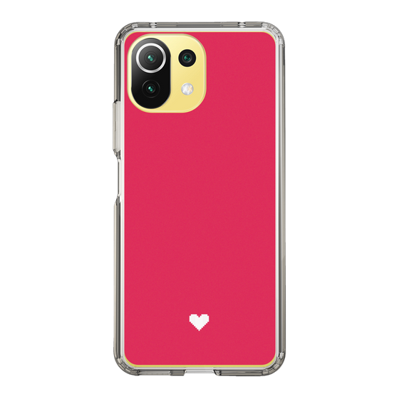 Slim Protection Case［ Original - Favorite Color Heart - Red ］