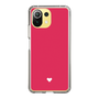 Slim Protection Case［ Original - Favorite Color Heart - Red ］