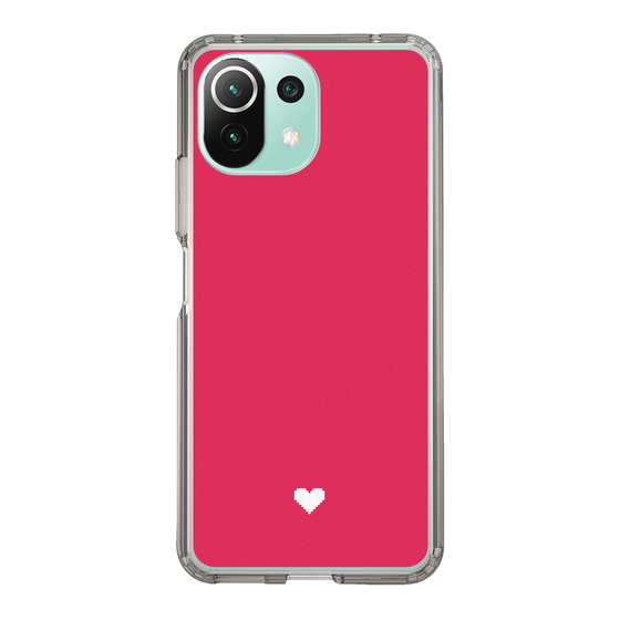 Slim Protection Case［ Original - Favorite Color Heart - Red ］