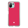 Slim Protection Case［ Original - Favorite Color Heart - Red ］