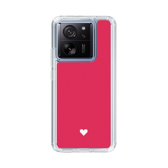 Slim Protection Case［ Original - Favorite Color Heart - Red ］