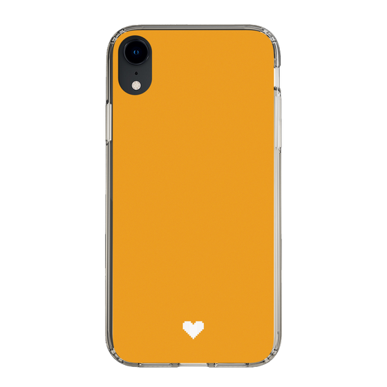 Slim Protection Case［ Original - Favorite Color Heart - Orange ］