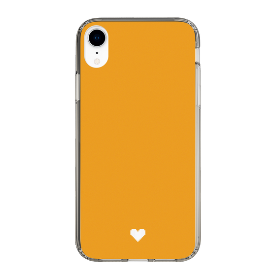 Slim Protection Case［ Original - Favorite Color Heart - Orange ］